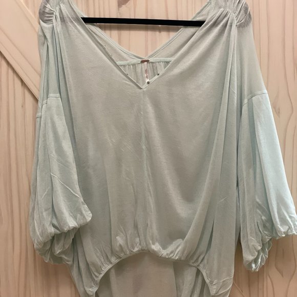 Beautiful Teal Light Weight Shirt - Festival Ready - Picture 1 of 4